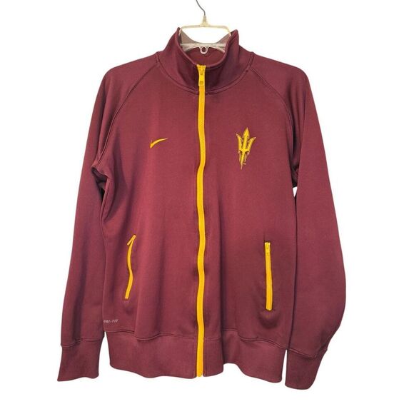 Arizona State Sun Devils Full Zip  Track Jacket Youth XL Nike Dri-Fit - Picture 1 of 14